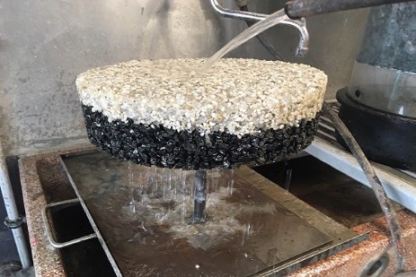 wasserdurchlässiger Farbasphalt PA Farbasphalt und PA Asphalt